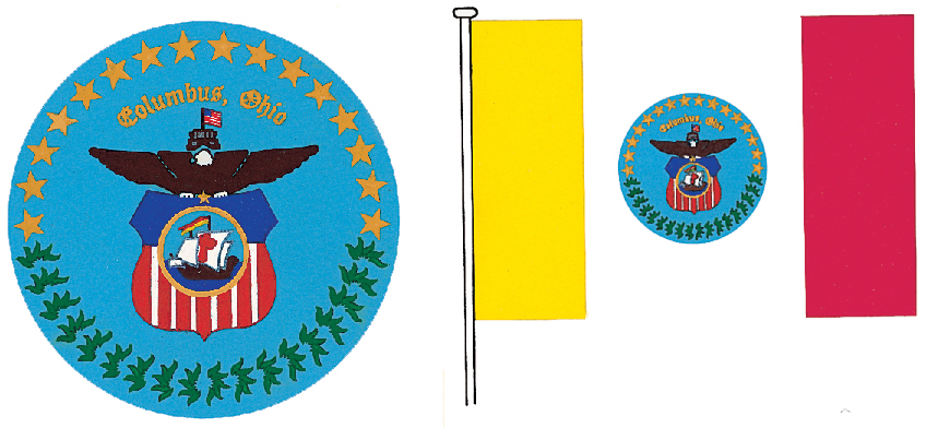 Columbus flag and seal