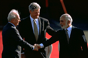 Peace agreement between Israel and Jordan