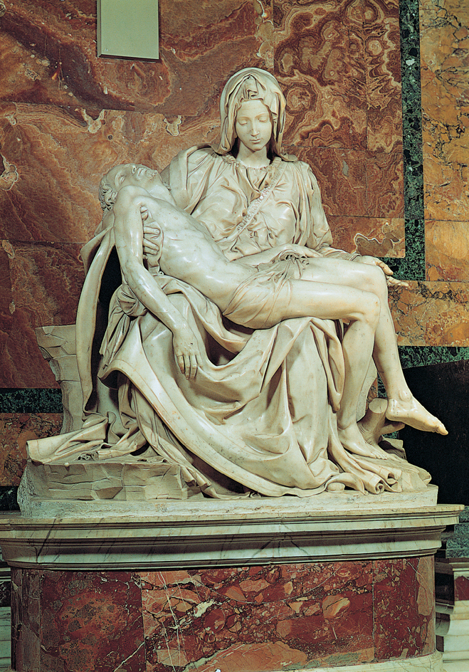 The Pieta by Michelangelo