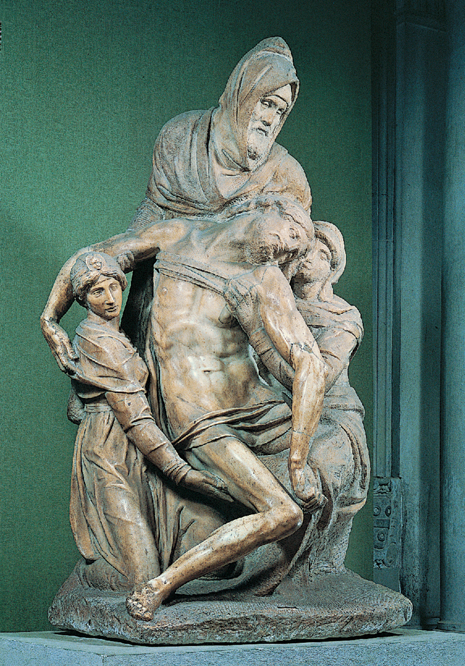 The Florentine Pieta by Michelangelo