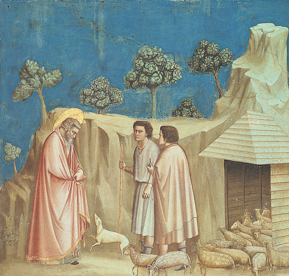 Joachim with the Shepherds by Giotto