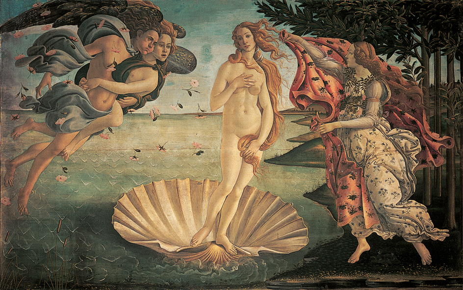 Birth of Venus by Sandro Botticelli