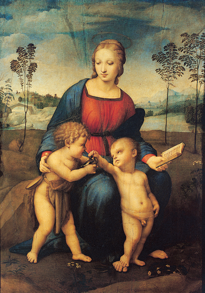 Madonna of the Goldfinch by Raphael