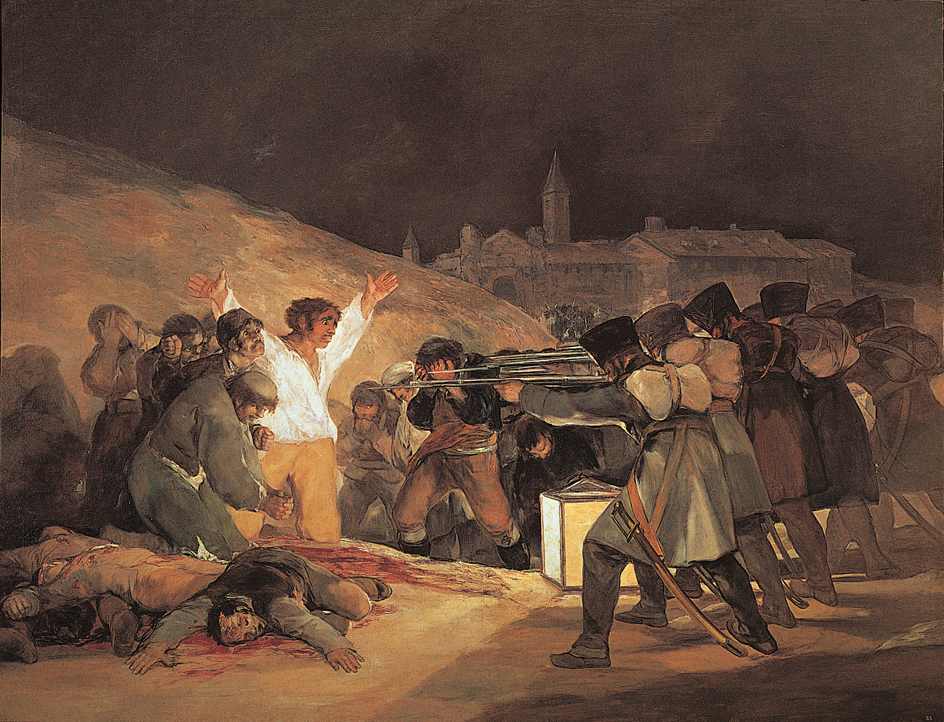 The Executions of 3rd May, 1808 by Francisco Goya