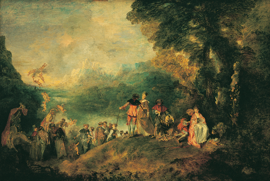 The Island of Cythera by Antoine Watteau