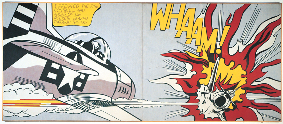 WHAAM! by Roy Lichtenstein