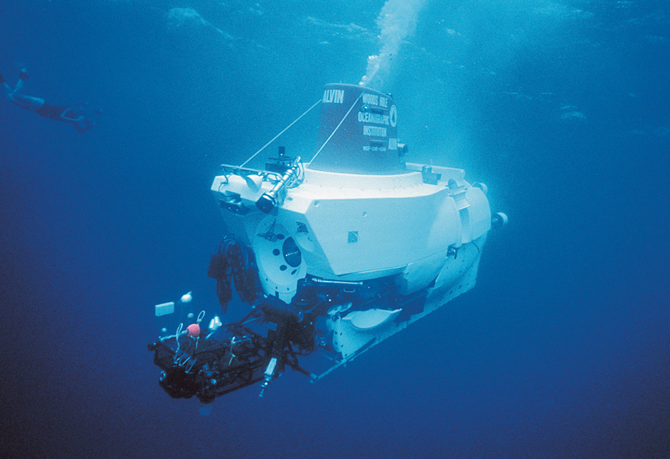 The submersible Alvin