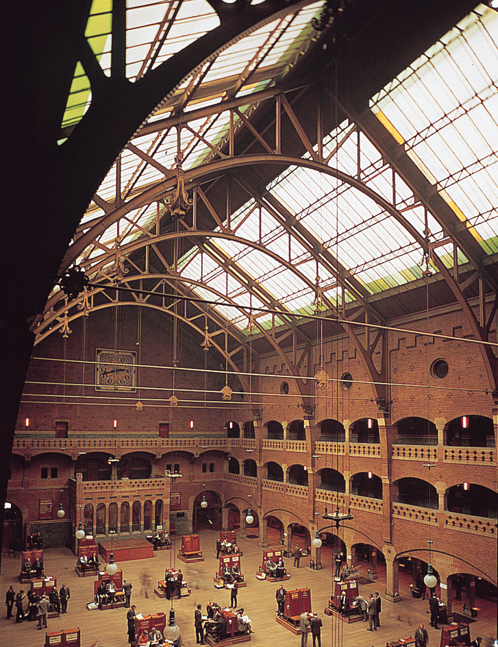 Euronext Amsterdam stock exchange