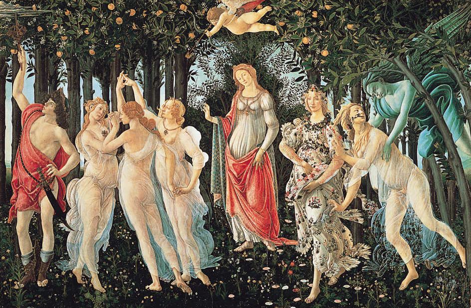 La Primavera (Springtime) by Botticelli