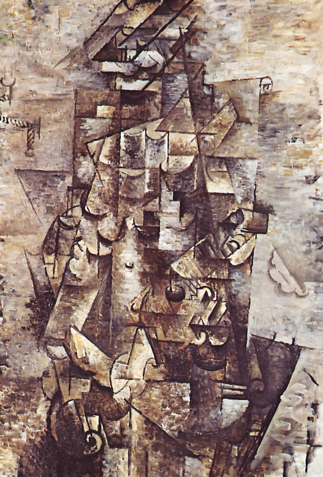 Man with a Guitar by Georges Braque