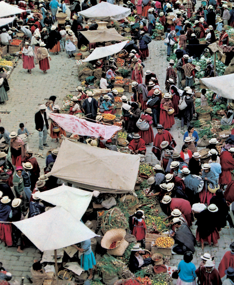 Open-air regional markets