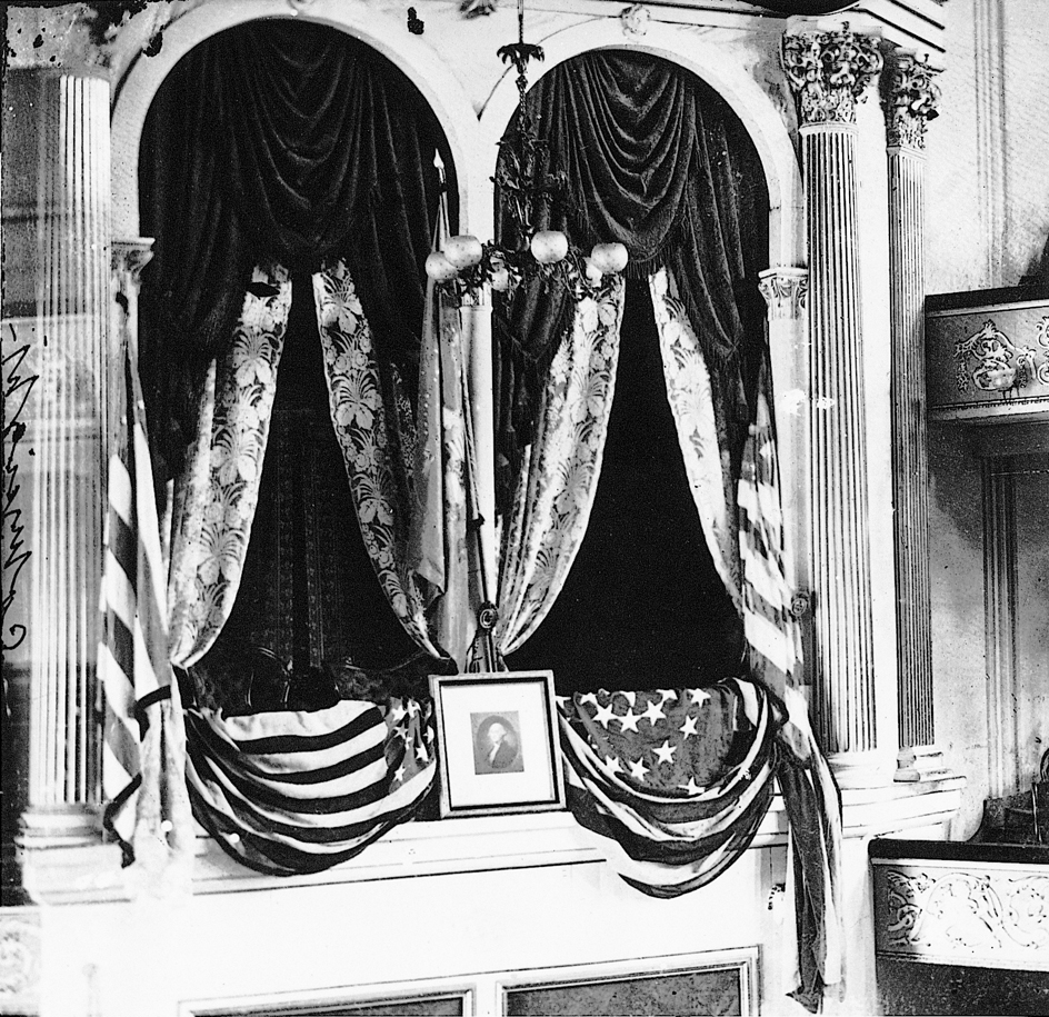 President's box at Ford's Theatre