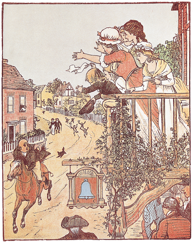 “John Gilpin's Ride,” illustrated by Randolph Caldecott 