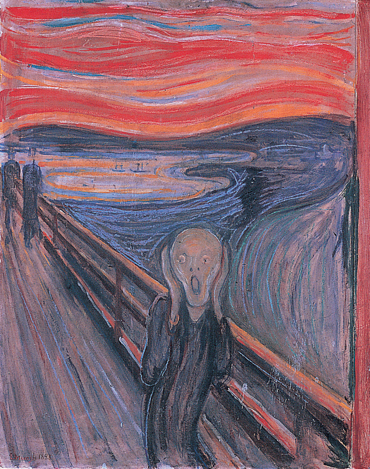 The Scream by Edvard Munch