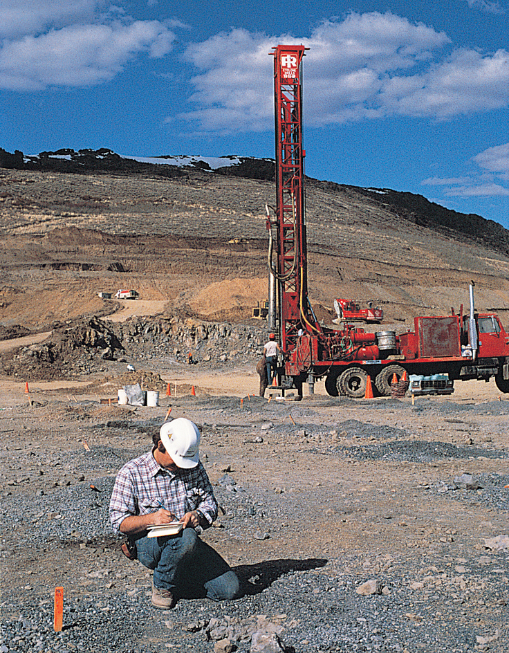 Gold mining in Nevada