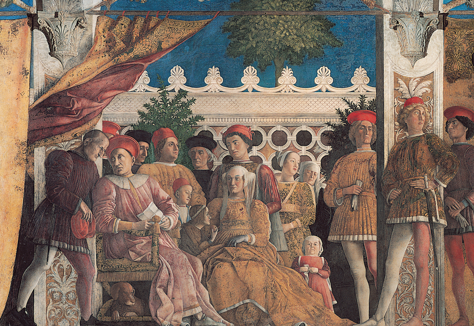 Family and Court of Ludovico Gonzaga II by Andrea Mantegna