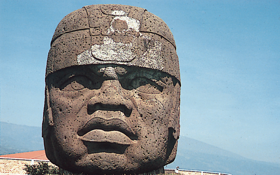 Olmec head