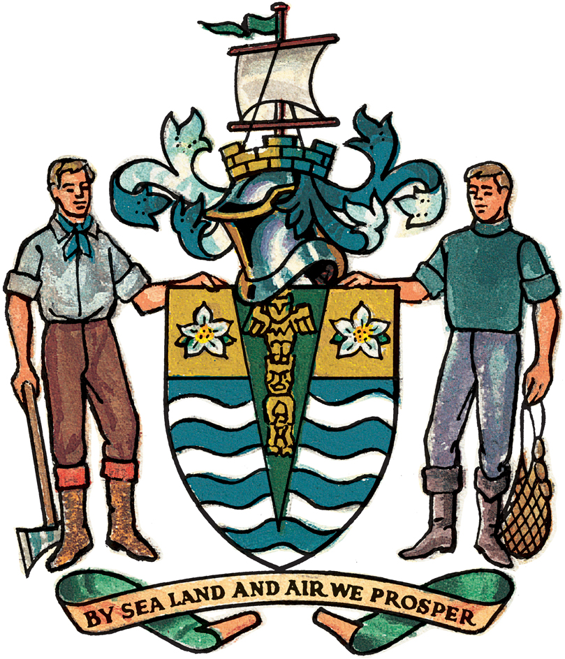 Vancouver's coat of arms