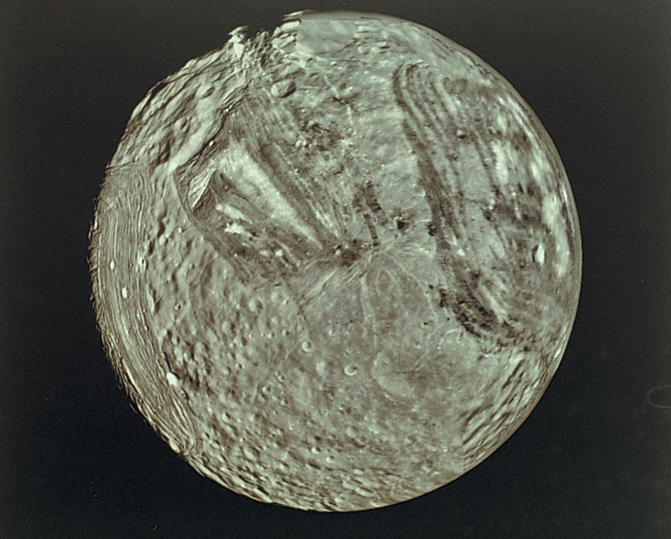 Miranda, satellite of Uranus