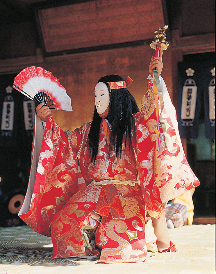 Actor in a noh play