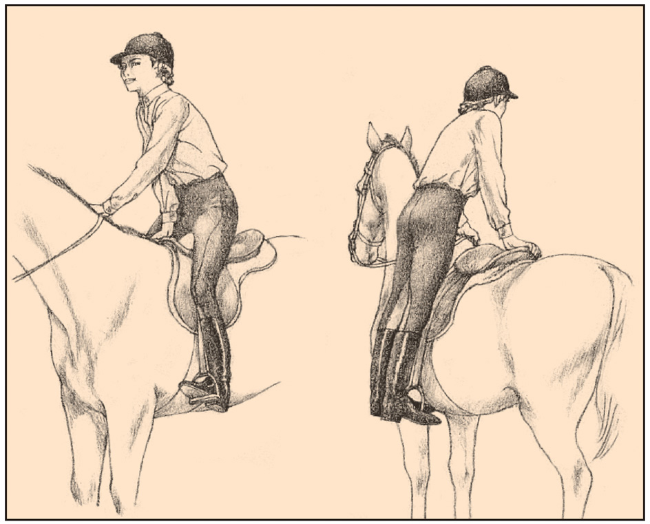 How to dismount from a horse