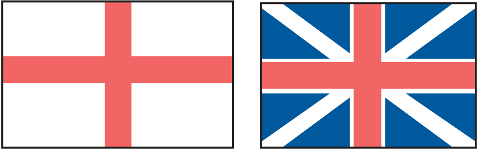 Flags in the British colonies