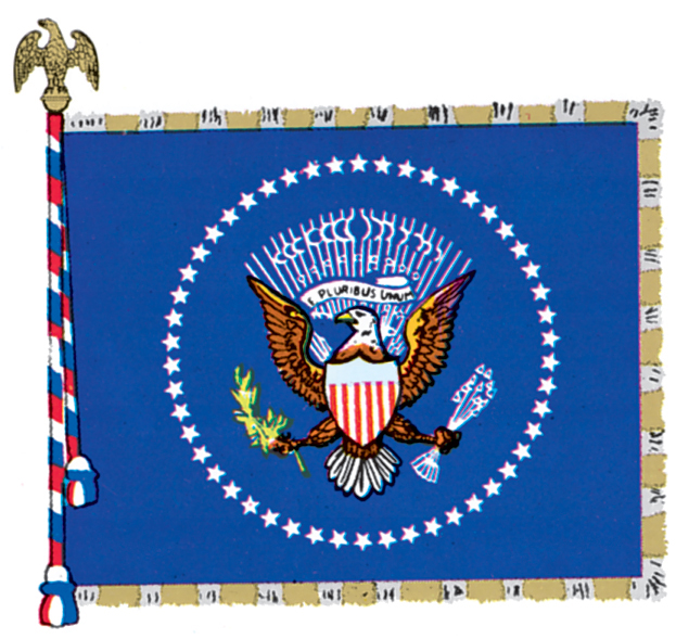 President of the United States flag