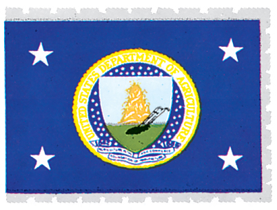 U.S. secretary of agriculture flag