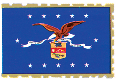 U.S. secretary of labor flag