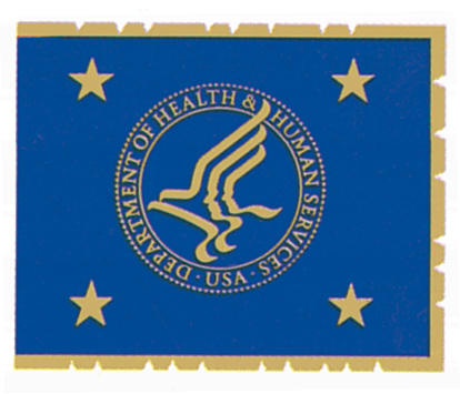 U.S. secretary of health and human services flag