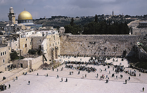 Western Wall in Jerusalem