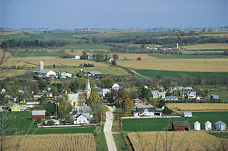 Beautiful Iowa countryside