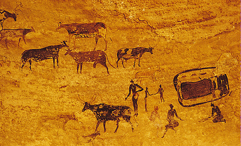 Rock paintings