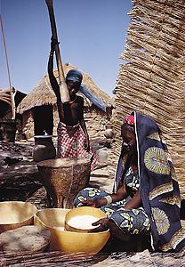 Village in southern Chad