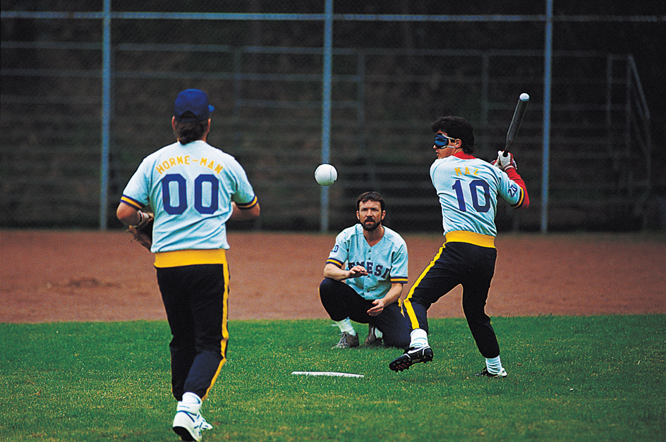 Beeper Ball, softball for the blind