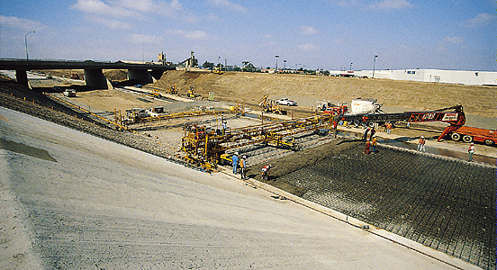 Highway construction in the United States