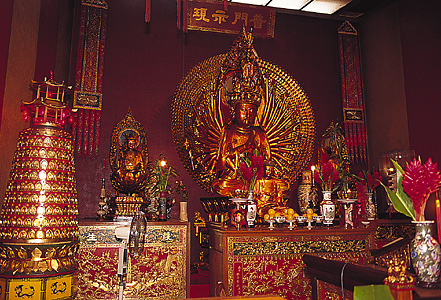 Buddhist temple in Honolulu, Hawaii