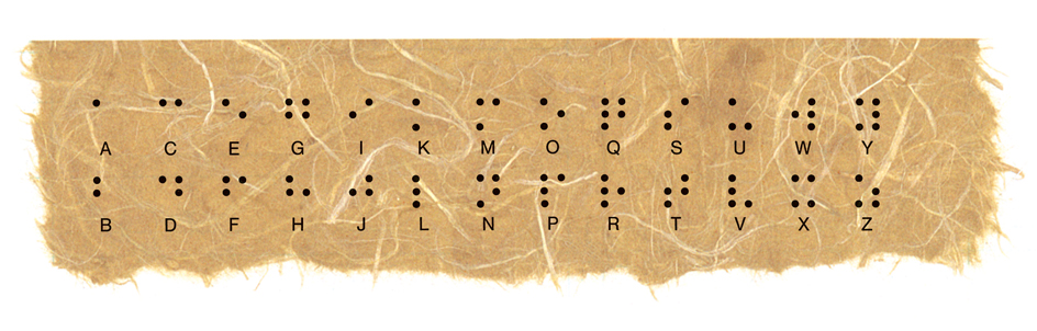 Braille alphabet