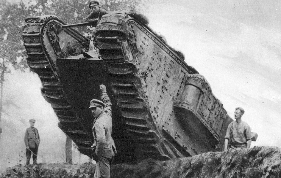 British tank in World War I