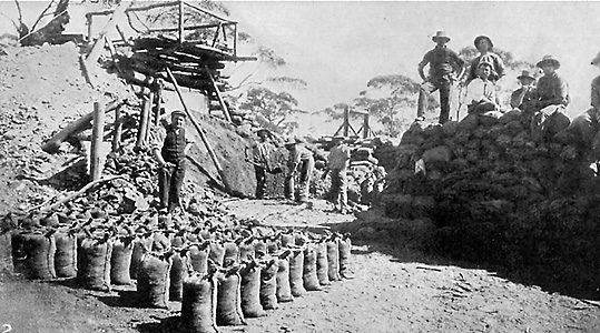 Gold mine in Western Australia