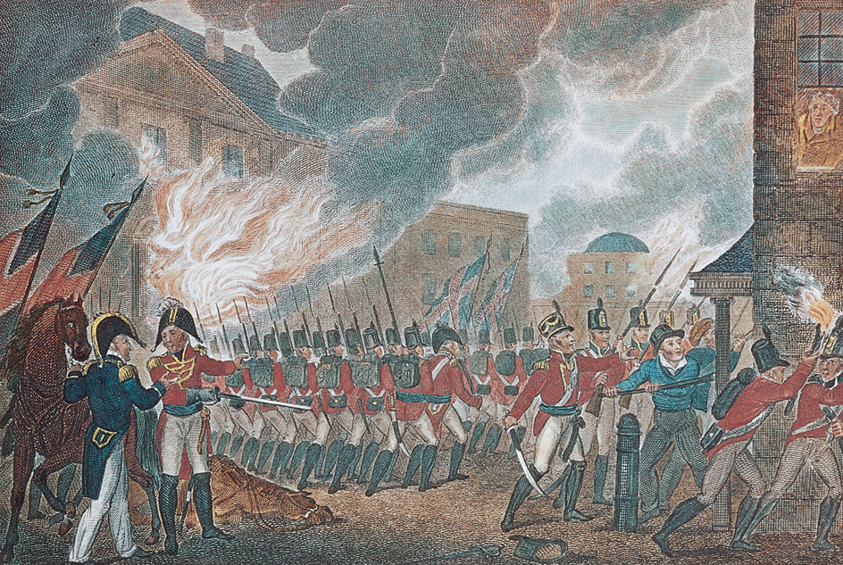 British troops capture Washington, D.C. in 1814