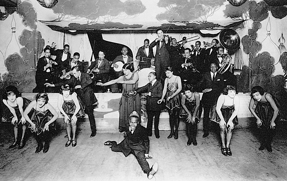 Jazz band in the 1920's