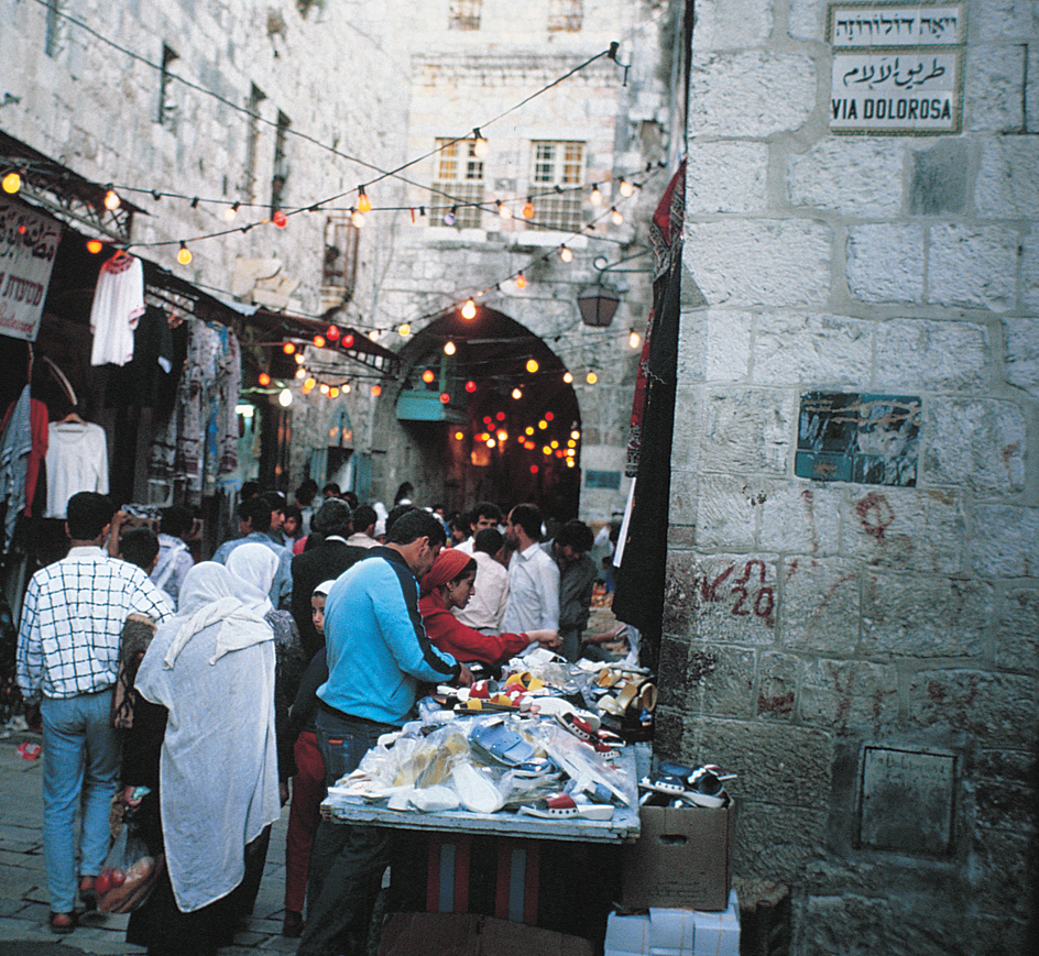 Via Dolorosa market