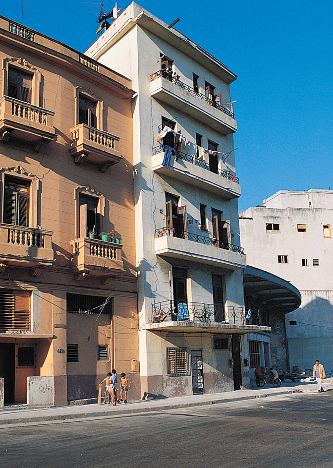 Urban housing in Cuba