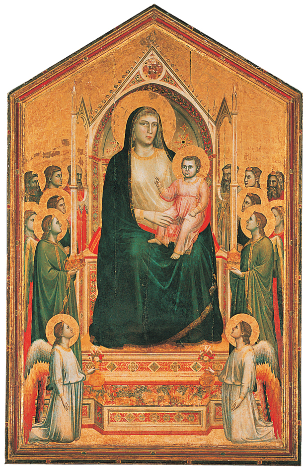 Giotto's Madonna and Child Enthroned