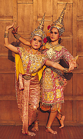 Thai classical dancers