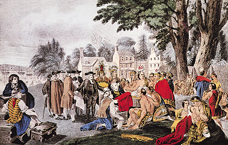 William Penn's treaty with the Native Americans