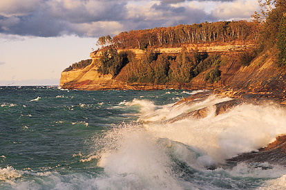 Michigan shoreline