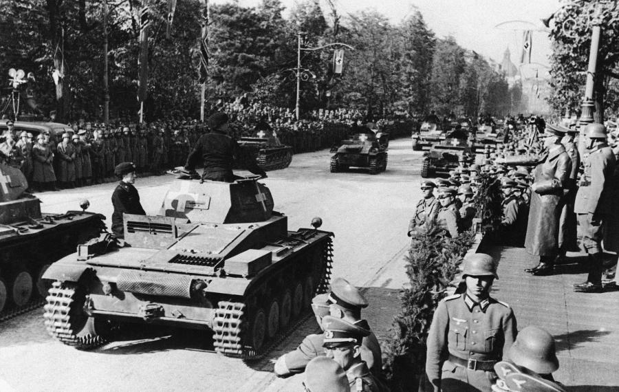 German troops in Poland