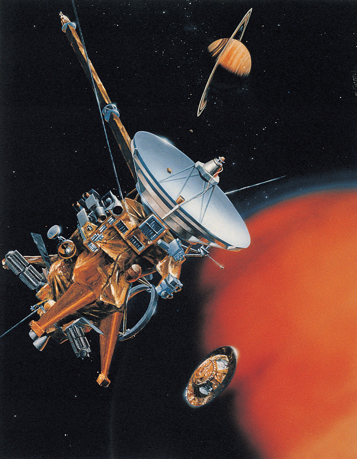 Cassini probe